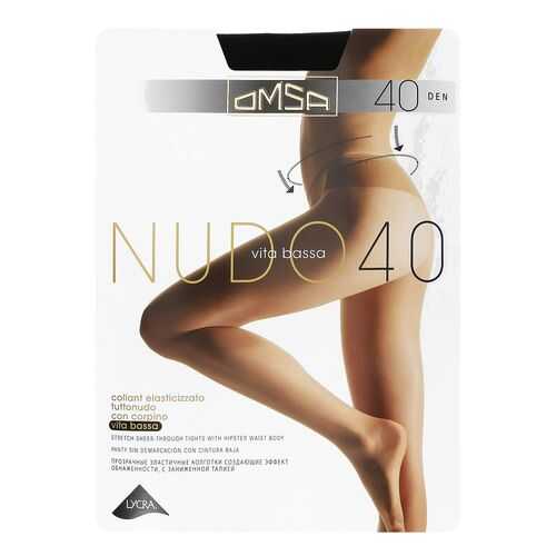 Колготки Omsa NUDO 40 VITA BASSA / Nero (Черный) / 3 (M) в Модис