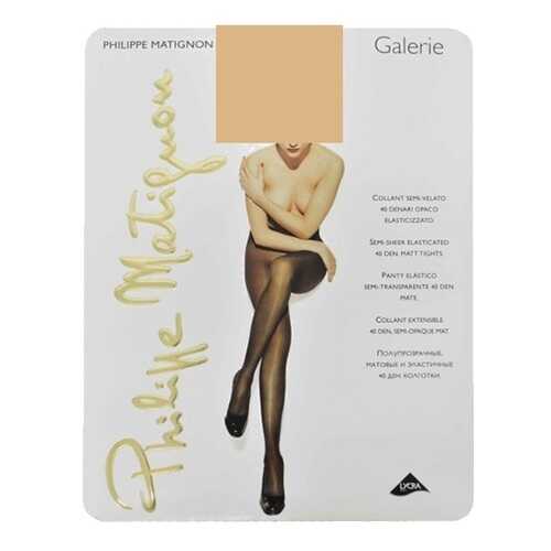 Колготки Philippe Matignon GALERIE 40 / Playa Nature (Светло-телесный) / 2 (S) в Модис