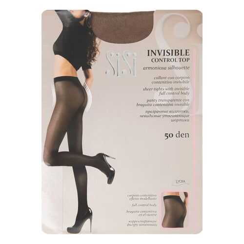 Колготки SiSi INVISIBLE CONTROL TOP 50 / Daino (Загар) / 3 (M) в Модис
