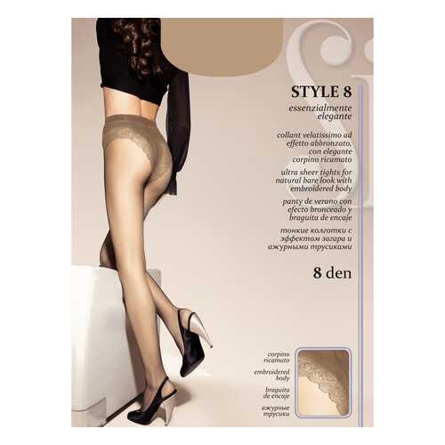 Колготки SiSi STYLE 8 / Nero (Черный) / 4 (L) в Модис