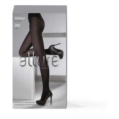 Колготки женские ALLURE ALL VELOUR 200 черные 3 в Модис