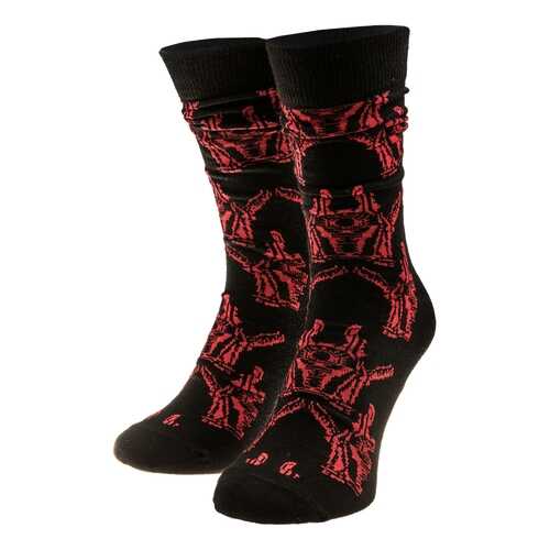 Носки унисекс Good Loot Enfys Red (Красная Энфис) черные; красные 39-46 в Модис