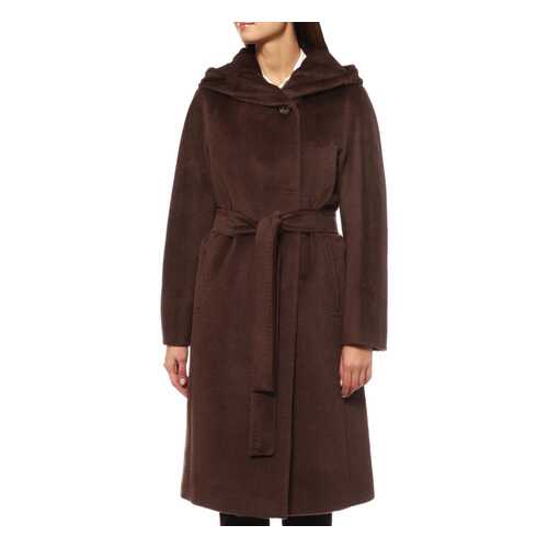 Пальто женское Kroyyork №457L коричневое 54 RU в Модис