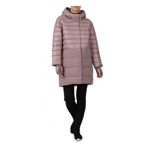 Пуховик женский WINTERRA 18-690 розовый 50 RU в Модис