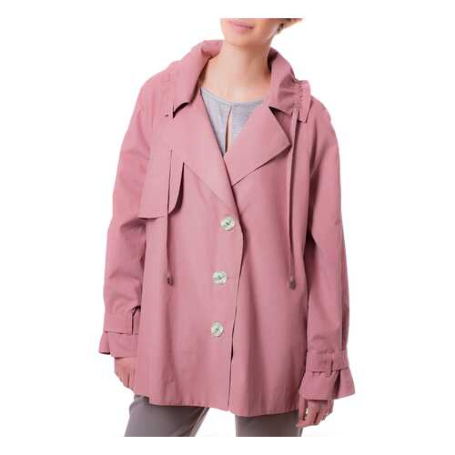 Тренч женский Argent VLU901914 розовый 52 RU в Модис
