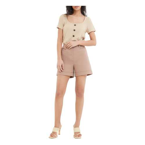 Блуза женская ZARINA 225523423 бежевая XS в Модис