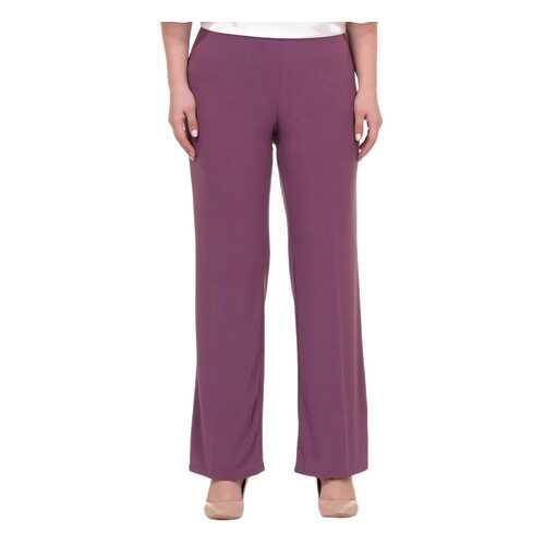 Брюки женские LA REINA STYLE 3-0016 фиолетовые 52 RU в Модис