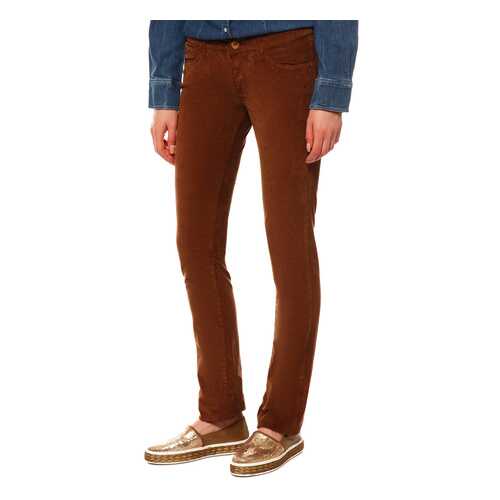 Брюки женские TRUSSARDI JEANS 5241134 коричневые 26 IT в Модис