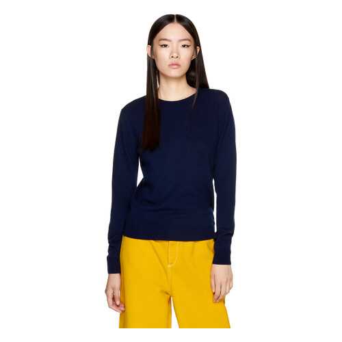 Джемпер женский United Colors of Benetton 20A_1002D1K01 синий M в Модис