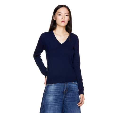 Пуловер женский United Colors of Benetton 20A_1002D4488 синий XS в Модис
