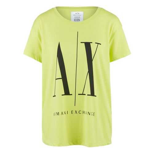 Футболка женская Armani Exchange 8NYTCX YJG3Z желтая S в Модис