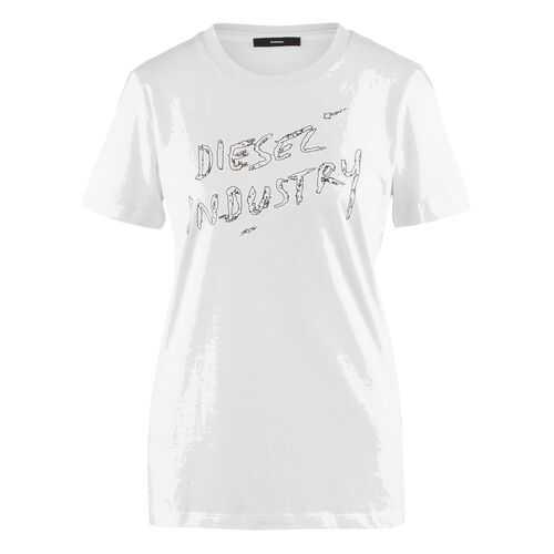 Футболка женская DIESEL 00SFMD 0CATJ белая XXS в Модис