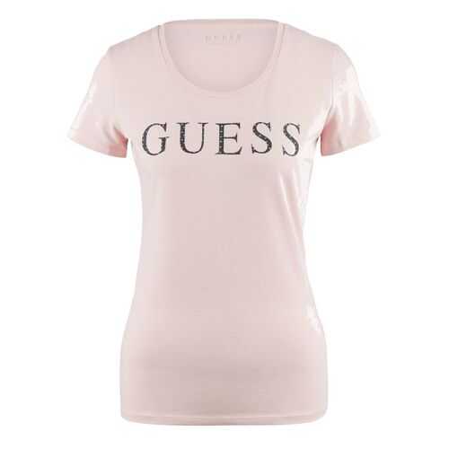 Футболка женская Guess W0YI0F-J1300 розовая S в Модис