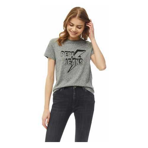 Футболка женская Pepe Jeans PL504351.933 серая XS в Модис
