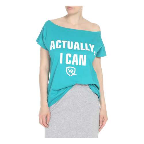 Футболка женская Rocawear R021757 зеленая S в Модис