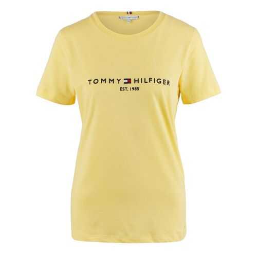 Футболка женская Tommy Hilfiger WW0WW26868 желтая XS в Модис