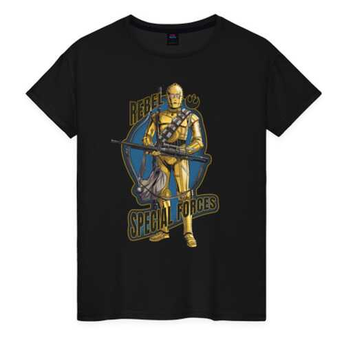 Футболка женская ВсеМайки 1984119 черная XL в Модис