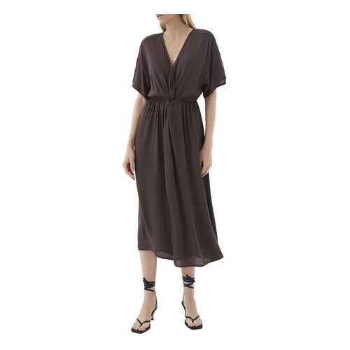 Платье-сарафан женское ZARINA 327006506 коричневое 44 в Модис