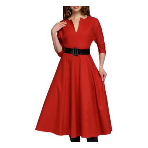 Платье женское D&M by 1001DRESS 0112001-01482RD красное XS в Модис