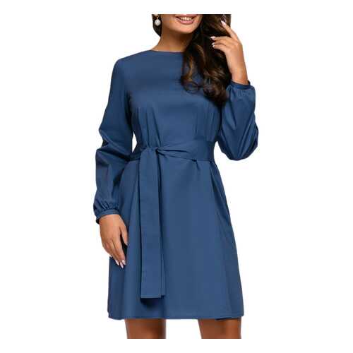 Платье женское D&M by 1001DRESS 0112001-01958BL синее XL в Модис