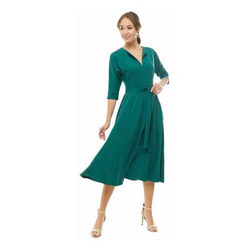 Платье женское D&M by 1001DRESS DM01482GR green зеленое M INT в Модис