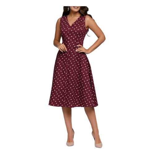 Платье женское D&M by 1001DRESS DM01615BO красное L в Модис