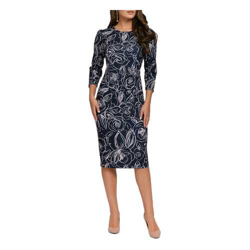 Платье женское D&M by 1001DRESS DM01653DB синее XS в Модис