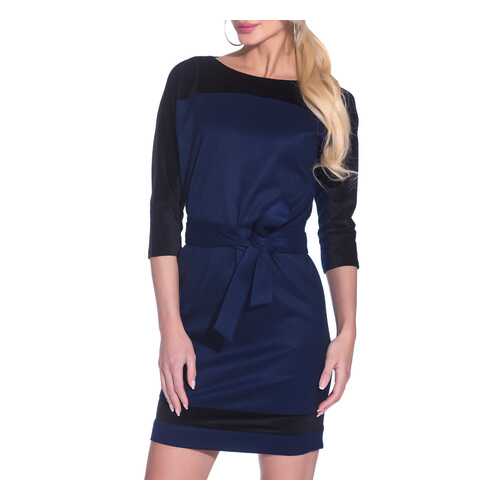 Платье женское Gloss 22326(09) синее 40 RU в Модис