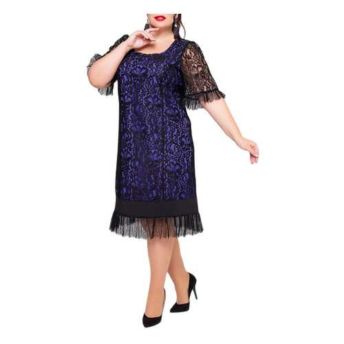 Платье женское KR 1576 фиолетовое 58 RU в Модис