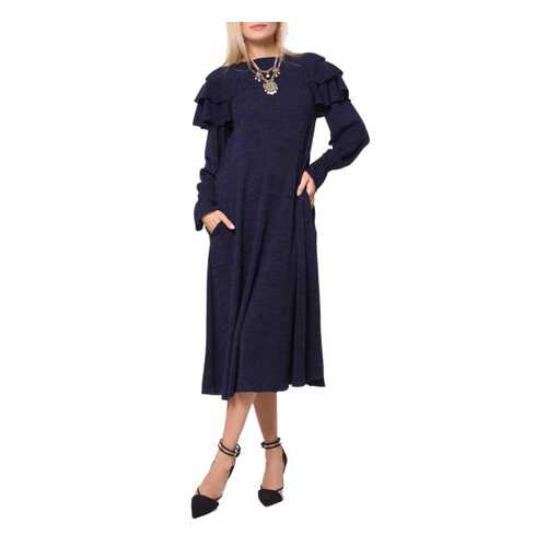 Платье женское LISA BOHO SHINA 180719 синее 48 EU в Модис