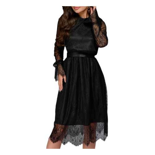 Вечернее платье женское D&M by 1001DRESS DM01213BK черное XS в Модис