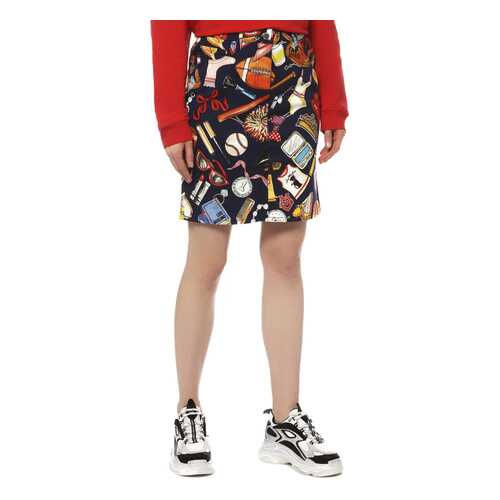 Юбка женская LOVE MOSCHINO W G C69 00 S 3229 синяя 38 IT в Модис