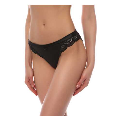 Трусы женские CREACIONES SELENE S.L. BR MARINA (3014) черные S в Модис